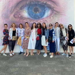 Jenny Saville show Florence with Beatrice Ridley Art Advisory